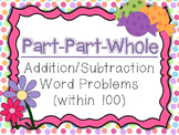 Part Part Whole Addition/Subtraction Word Problem Task Car
