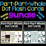 Part-Part-Whole Dot Flash Cards {Bundle}