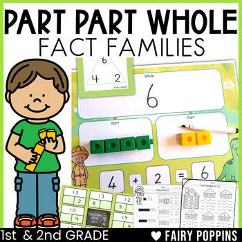 Preview of Part Part Whole & Fact Family Activities