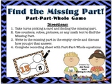 Part-Part-Whole Game! Finding the Missing Part Math Game