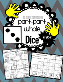 Part Part Whole Math with Dice