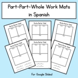 Part-Part- Whole Mats in Spanish -Remote Learning