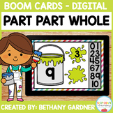 Part Part Whole/Number Bonds - Boom Cards - Distance Learning