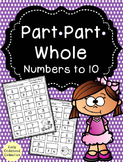 Part Part Whole - Numbers to 10