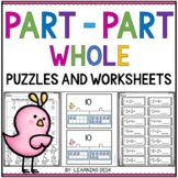 Part Part Whole Puzzles and Worksheets For Kindergarten an