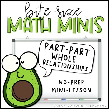 Preview of Part Part Whole Relationships | Math Mini-Lesson | PowerPoint & Google Slides