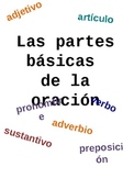Partes Básicas De La Oración - Basic Parts of Speech - Spanish