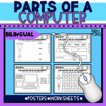 Parts of a Computer Diagram  Computer lessons, Computer basics, Teaching  computers
