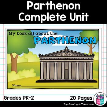 Preview of Parthenon Complete Unit for Early Learners - World Landmarks