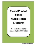 Multiplication Strategy - Partial Product Multiplication Boxes