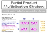 Partial Products Strategy Poster