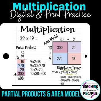Preview of Partial Products for Multiplication