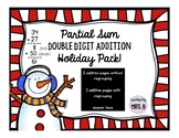 Partial Sum Double Digit Addition Holiday Pack!