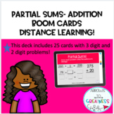 Partial Sums Addition Boom Cards for Distance Learning and more!
