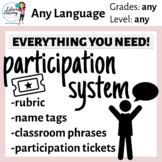 Participation System for World Language Classes