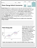 Particle Behavior and Properties: Worksheet practice