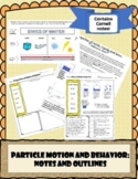 Particle motion and behavior: Framework notes for Interact