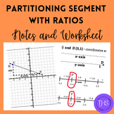 Partitioning Line Segments with Ratios on Coordinate Plane