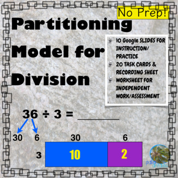 partitioning model for division by palmdreams teachers pay teachers