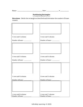 Preview of Partitioning Rectangles