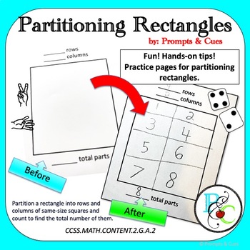Preview of Partitioning Rectangles into Rows and Columns 2.G.A.2