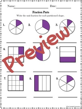 Partitioning Shapes Worksheets | Distance Learning by The Campbell ...