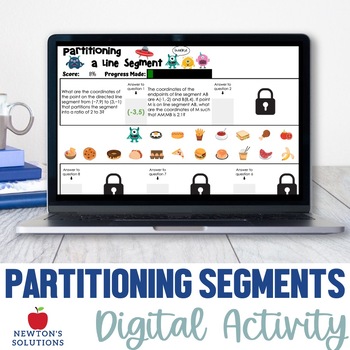 Preview of Partitioning a Line Segment Digital Activity