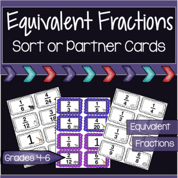 Preview of Equivalent Fraction Activities