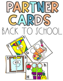 Partner Cards | Back to School | Groups