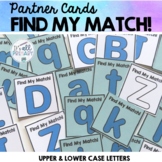 Partner Cards - Find My Match - Alphabet Theme Pairing Cards