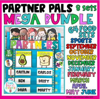 Preview of Partner Cards For Pairing MEGA BUNDLE!