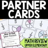 Partner Cards | Math Review