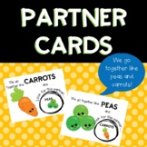 Partner Cards for Grouping Students