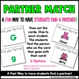 Partner Cards for Matching Partners Together - A Fun Way!