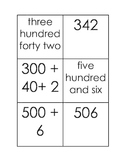 Partner Cards with Standard, Expanded, and Word Form