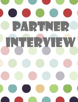 Preview of Partner Interview