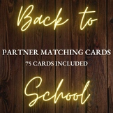 Partner Matching Cards | Pairing Cards for Each Season / E