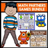 Bundle: Partner Math Games for Number Sense Printables (Low-Prep)