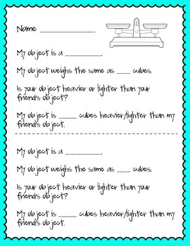 partner measure compare weight activity by mrsacolwell tpt