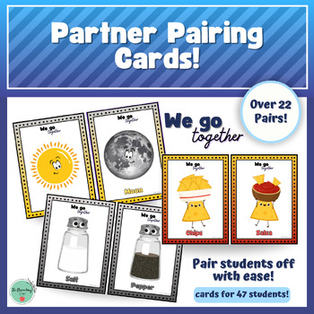 Partner Pairing Cards [Matching Pairs]