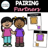 Partner Pairing Cards, Food Themed