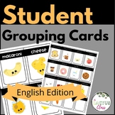 Partner Pairing Cards | Random Student Grouping Cards