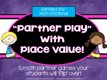 Preview of Place Value Games: A Math Station Resource