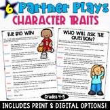 Character Traits Partner Plays: Comprehension and Fluency 