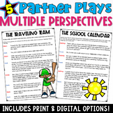 Partner Plays with Worksheets: Identify Multiple Perspecti