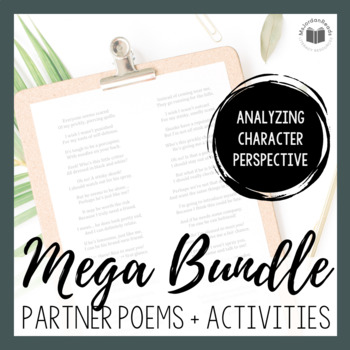 Preview of Partner Poems + Activities | MEGA POETRY BUNDLE