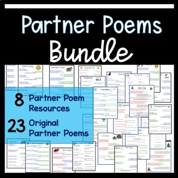 Preview of Partner Poems Bundle