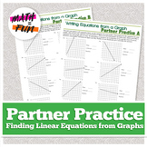 Partner Practice: Writing Linear Equations from a Graph