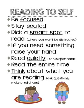 Reading Expectations (Partner Reading and Reading to Self) | TPT