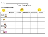 Partner Reading Rubric